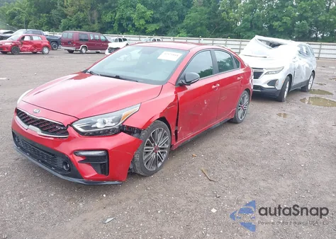 2020 Kia Forte Gt из США, поврежденный, VIN 3KPF44AC0LE226727